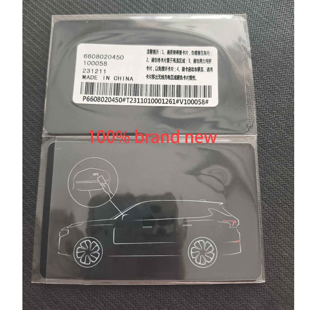 

Original Car Keyless NFC Key Card for LYNK&CO 05 09 Car Smart Digital NFC Key Card