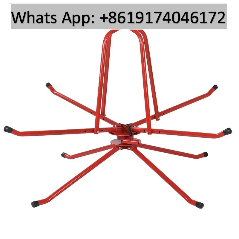 

Floor heating pipe rack, laying floor pipes, artifact support, thickened shaft