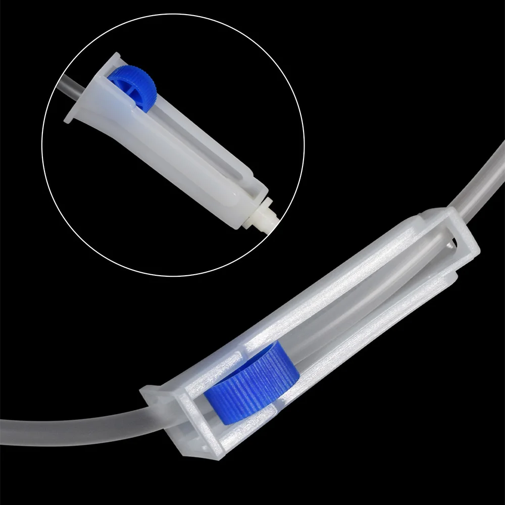 Veterinärmedizinisches Einweg-Infusionsset, Intravenöse Infusionsnadel für Schweine, Rinder und Schafe, Tierische Tropfinjektions-Verlängerungsinfusionsnadel, Länge 181 cm – Detail 6