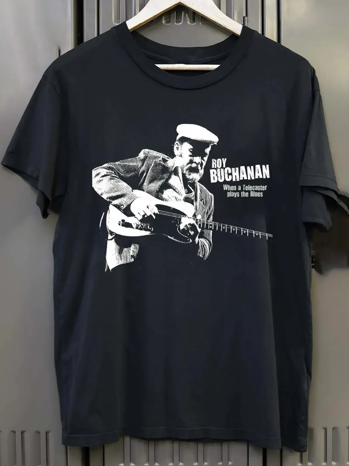 Roy Buchanan When a Telecaster Plays the Blues Black All Size Shirt AG1185 long sleeves