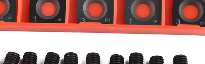 

Квадратные твердосплавные лезвия R150 (15x15x2,5 мм) + 10 твердосплавных винтов для токарных станков с ЧПУ, деревообрабатывающих токарных станков, деревообработки