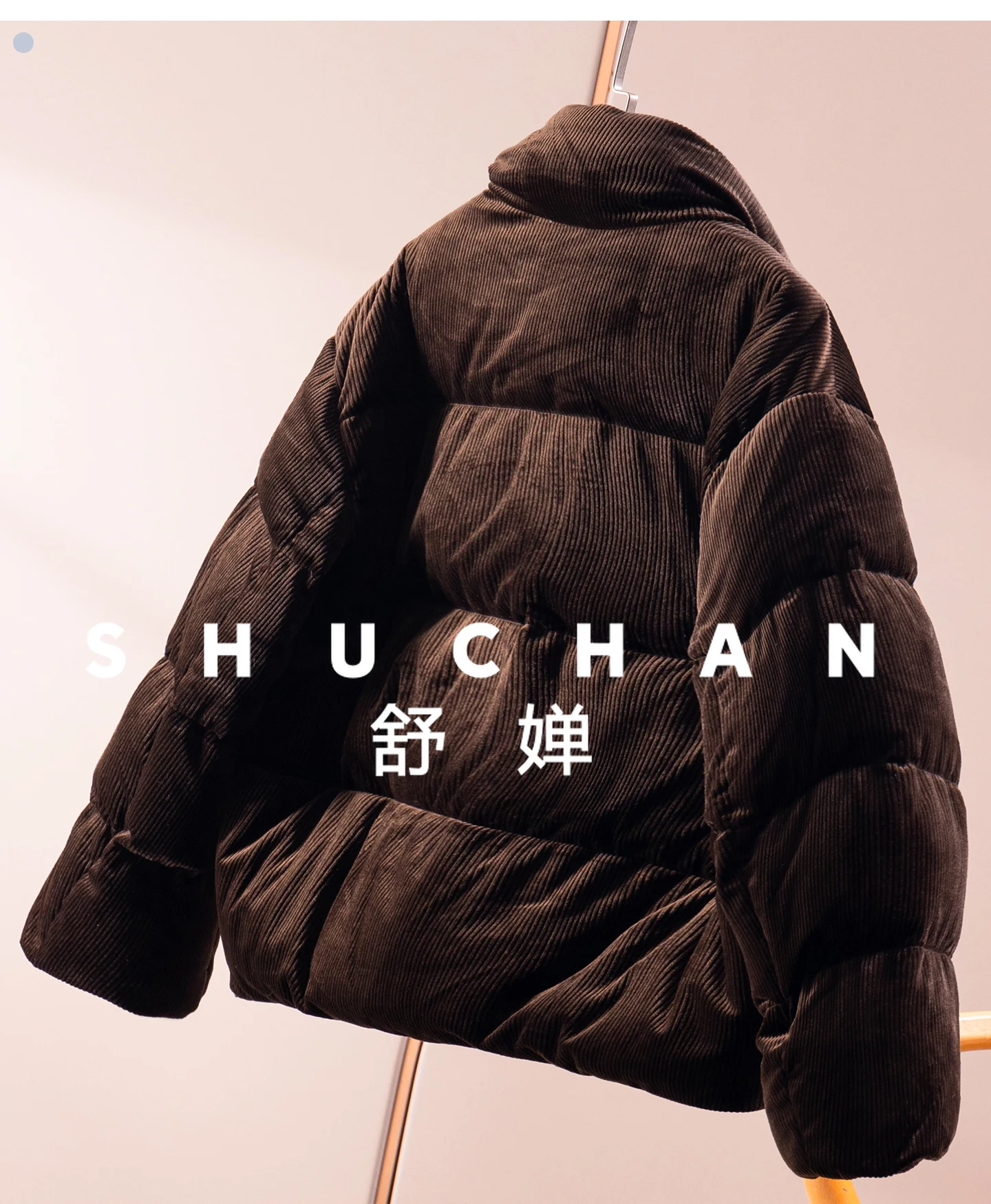 الرجعية المخملية 90 الصوف مزدوجة سستة الوقوف طوق الخبز أسفل سترة المرأة 54F3 معطف الشتاء النساء