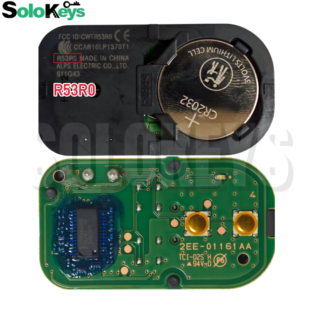 SOLOKEYS R53R0 R52R0 Original Smart Remote Control Key For Suzuki Ertiga Jimny SX4 Vitara Swift Splash Wagon R 315/433MHz 47 Chi