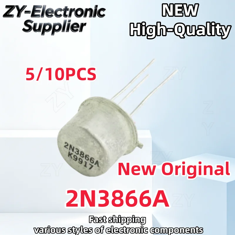 【5/10PCS】Brand New Original 2N3866A 2N3866 TO-39 Best Quality In Stock