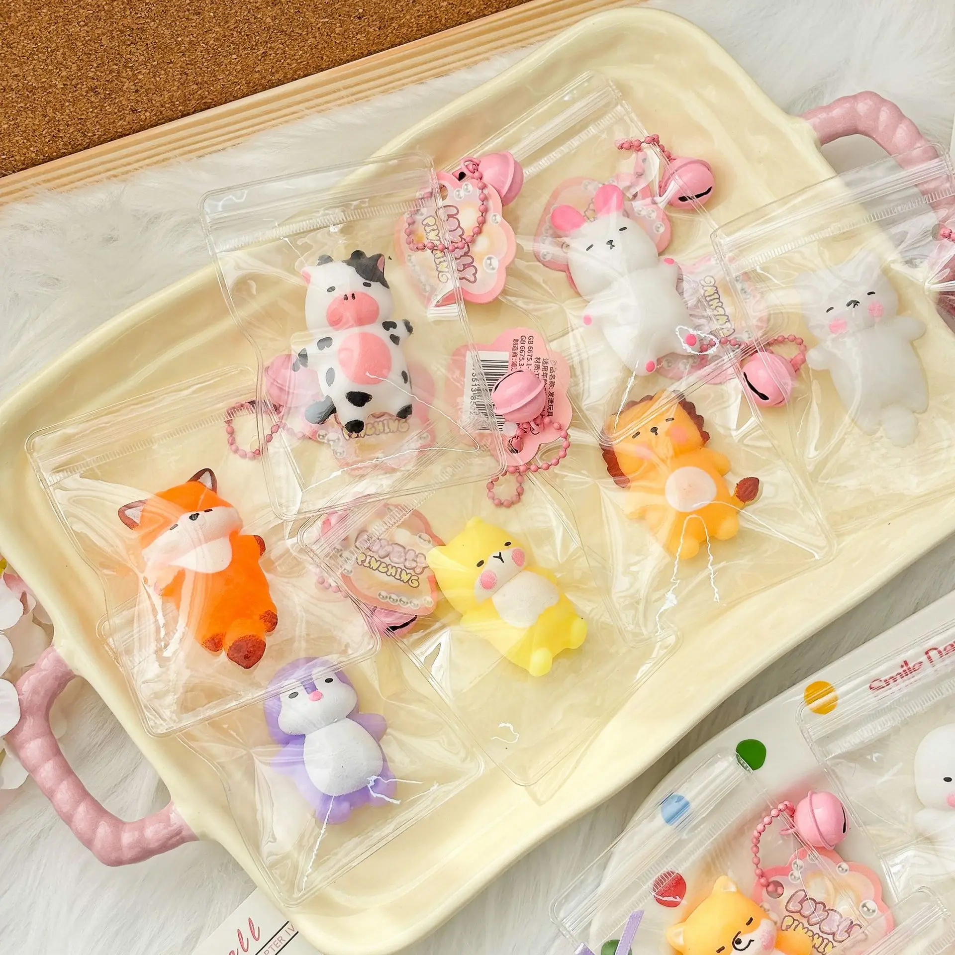 Mignon Mini Squish paresseux somnolent Animal presser Fidgeting jouets adulte sensoriel jouets Antistress Taba Squishy filles enfants jouets cadeaux