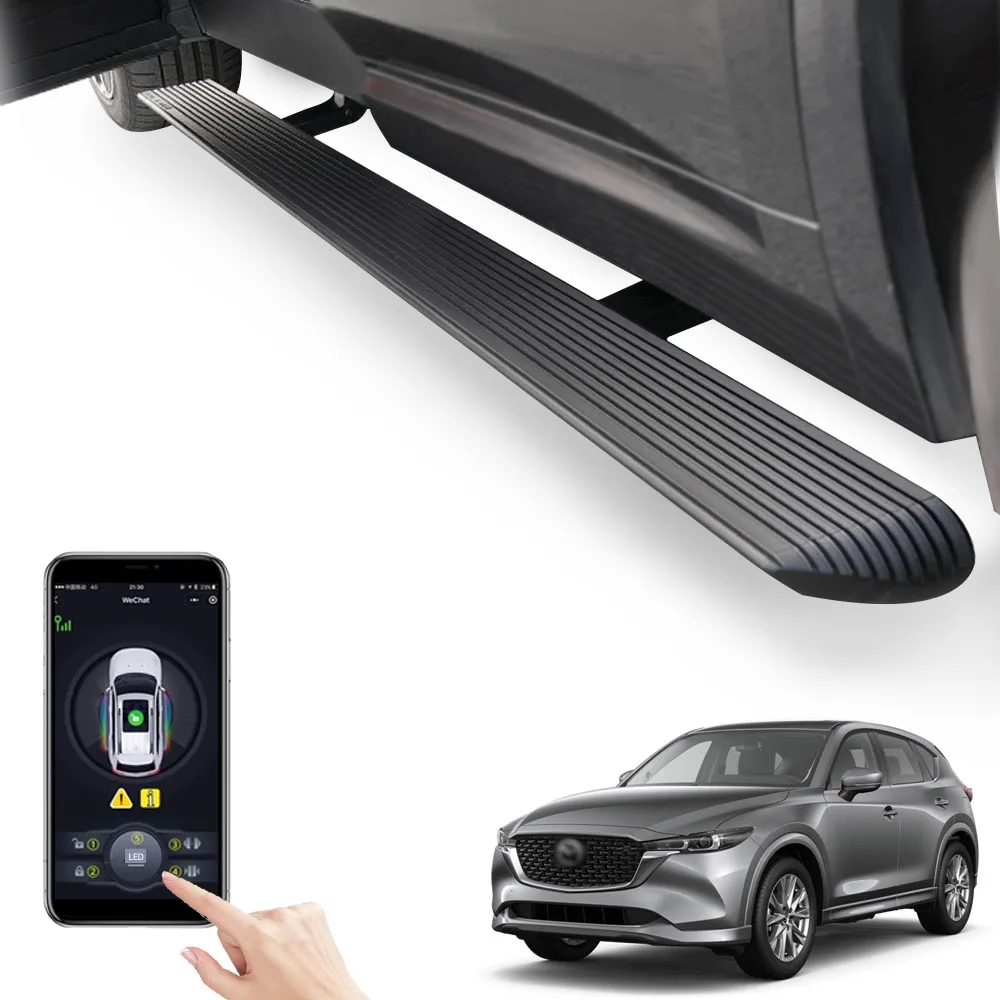 

Lincoln AVIATOR Super Price LED Lights Car Padel SideSteps Electric Retractable Running Boards for Mazda CX 5
