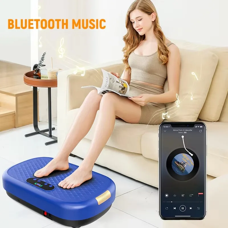 

2025 New Wholesale Portable WholeBody Fitness Workout Equipment - Vertical Slim Vibration Plate Exercise Machine