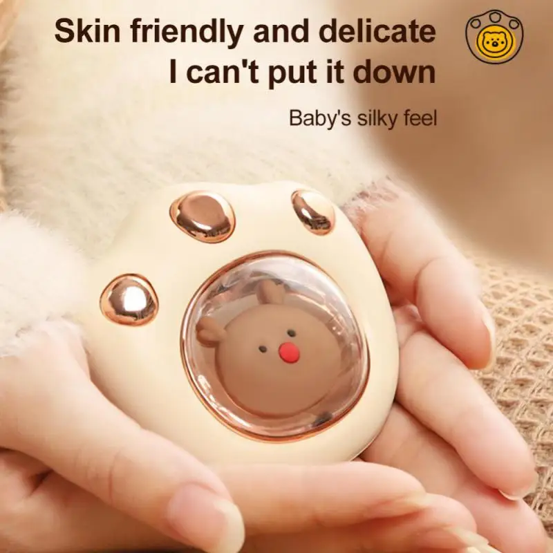 Cute Portable Warmer For Women's Hands Baby's Feet Electric Rechargeable Heat Twice As Practical As Water Bath