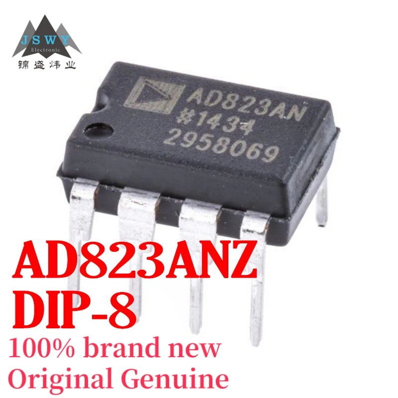 

(5/50 pieces) AD823ANZ AD823 DIP-8 Dual Op-Amplifier Amplifier, Brand New Original, Free Shipping