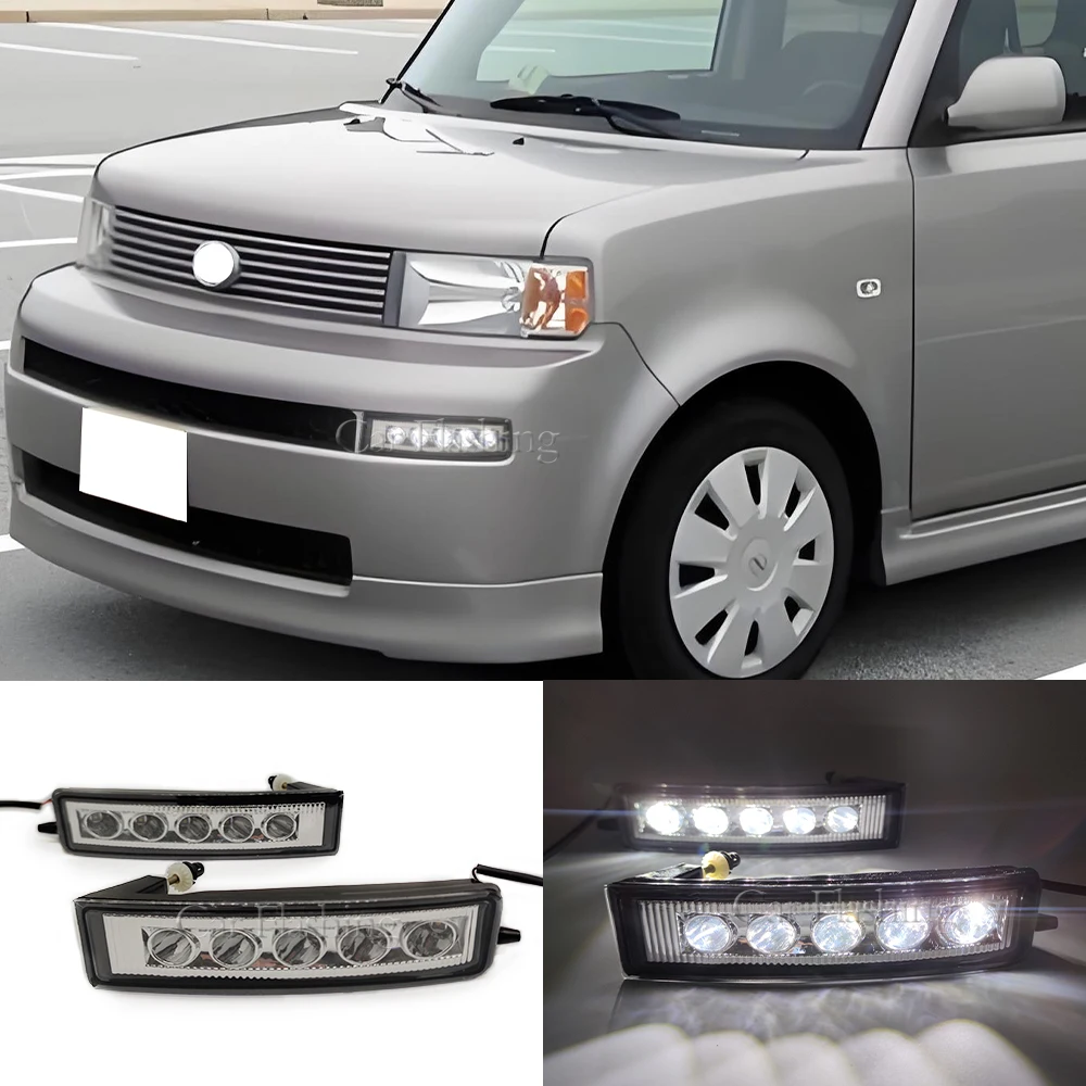 車 LED DRL フォグランプサイオン XB 2003 2004 2005 2006 2007 デイ