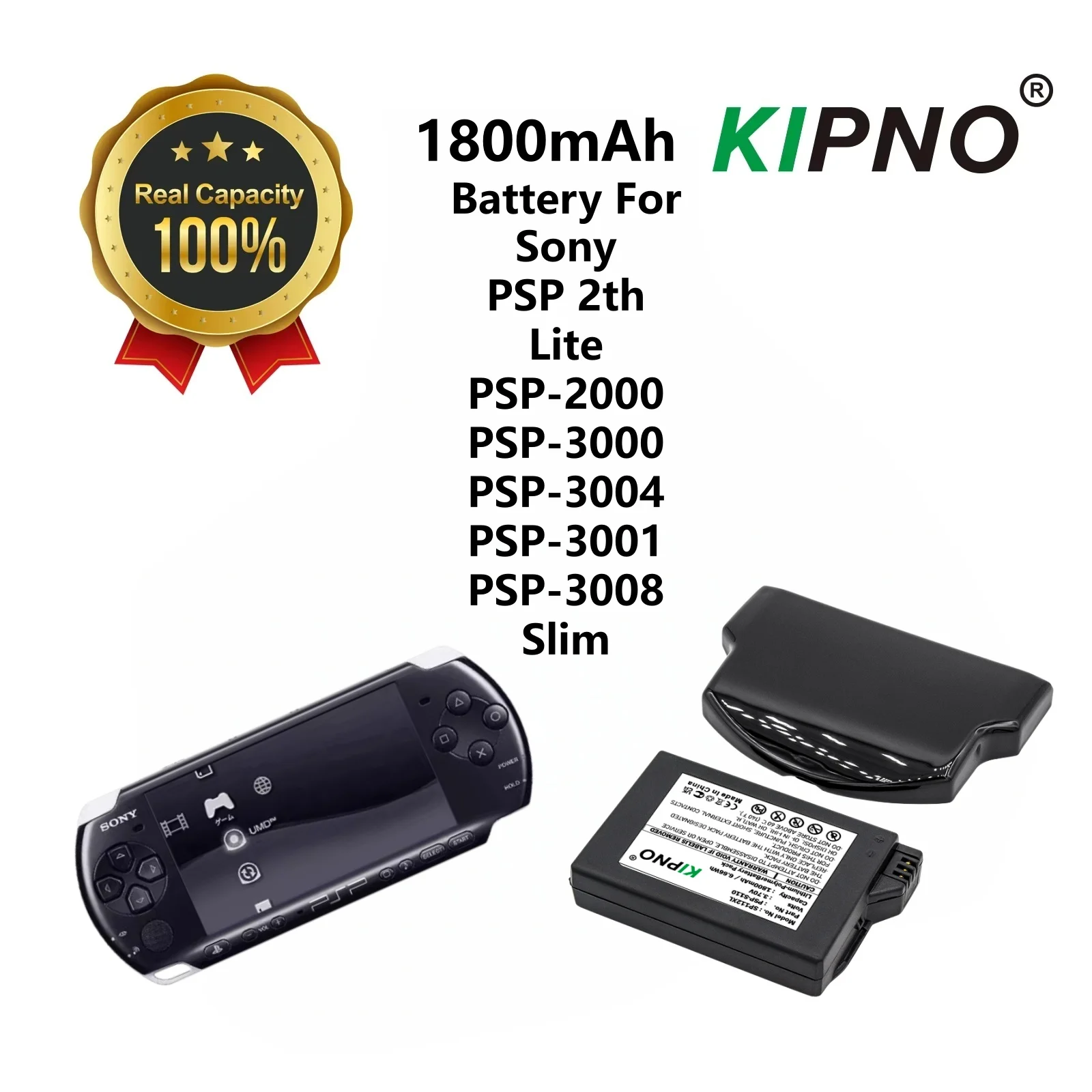 

Replacement Battery for Sony:PSP 2th,Silm,Lite,PSP-2000(3000,3004,3001,3008,2001,2002,2003,2004,2005,2006,2007,2008,3002,3003)