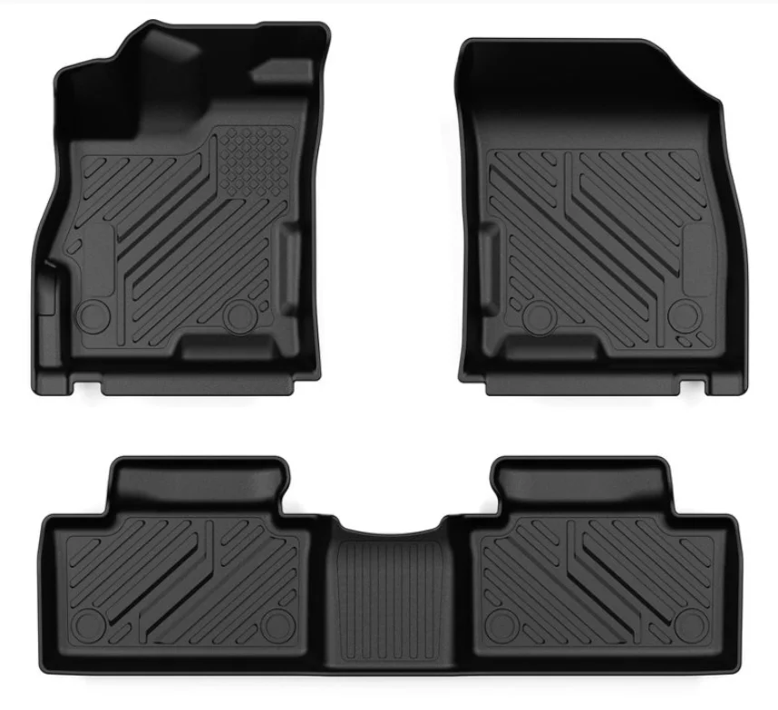Custom Luxury Deep Tray Full Set 3Pcs All Weather 3D TPE Car Floor Mats All Car Models Easy Clean Odorless Interior Accessories