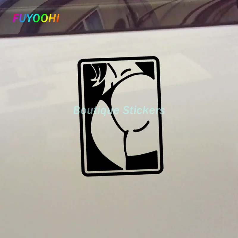 

FUYOOHI Exterior/Protection Boutique Stickers Sexy Butt Personality Decals Waterproof Reflective Car Sticker