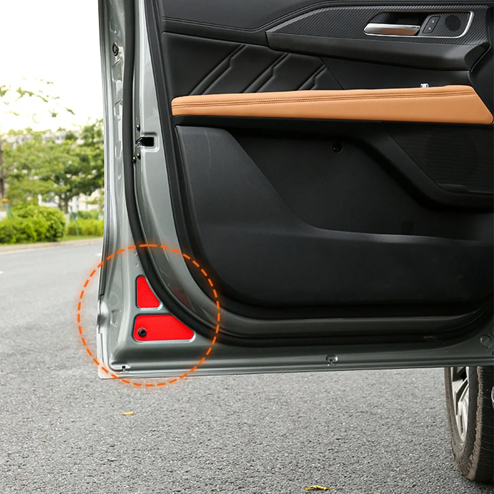 

8 Pcs Car Door Reflective Sticker For GWM Haval H5 2023-2025 Car Modification Products Body Luminous Warning Sticker