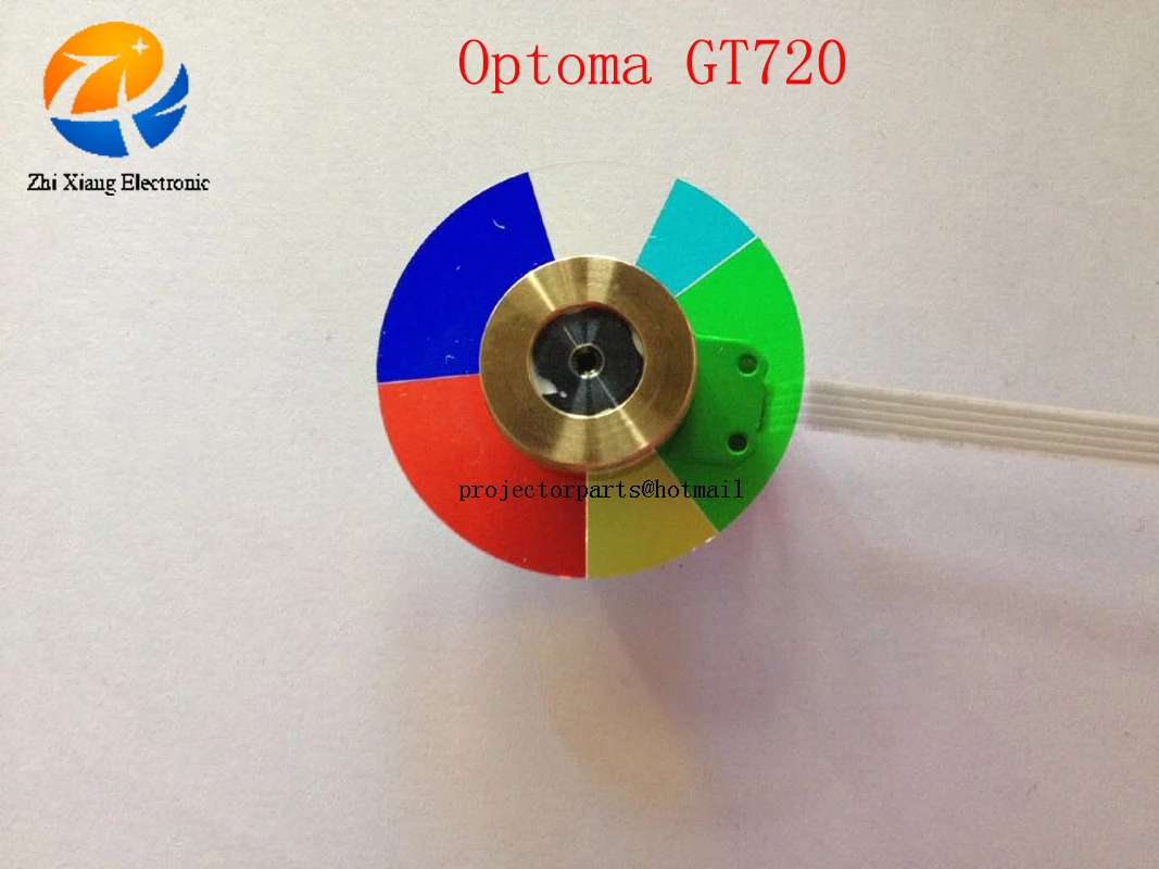 Nowa oryginalna kolorowa kierownica projektora do Optoma GT720 części do projektora OPTOMA GT720E color wheel darmowa wysyłka