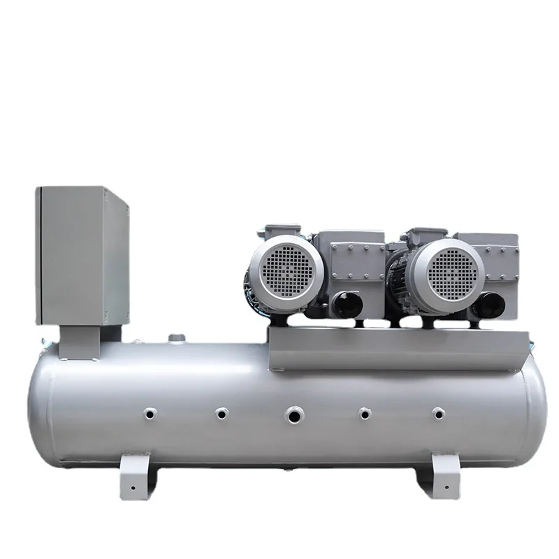 Oil-type rotary vane vacuum pump packaging injection molding negative pressure station industrial grade pump textile available
