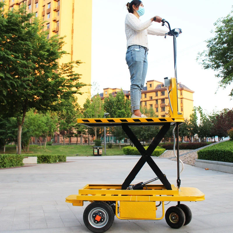 Livestock Observation Cart Electric Lift Inspection Platform Cart Manual Hydraulic Platform Cart Scissor Lift Work Platform