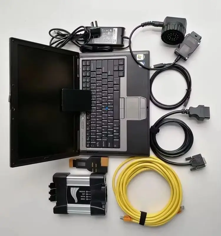 

2026.01V RC Diagnostic Tool для BMW ICOM NEXT 90% новый ноутбук D630 1TB SSD автомобильный ремонтный комплект