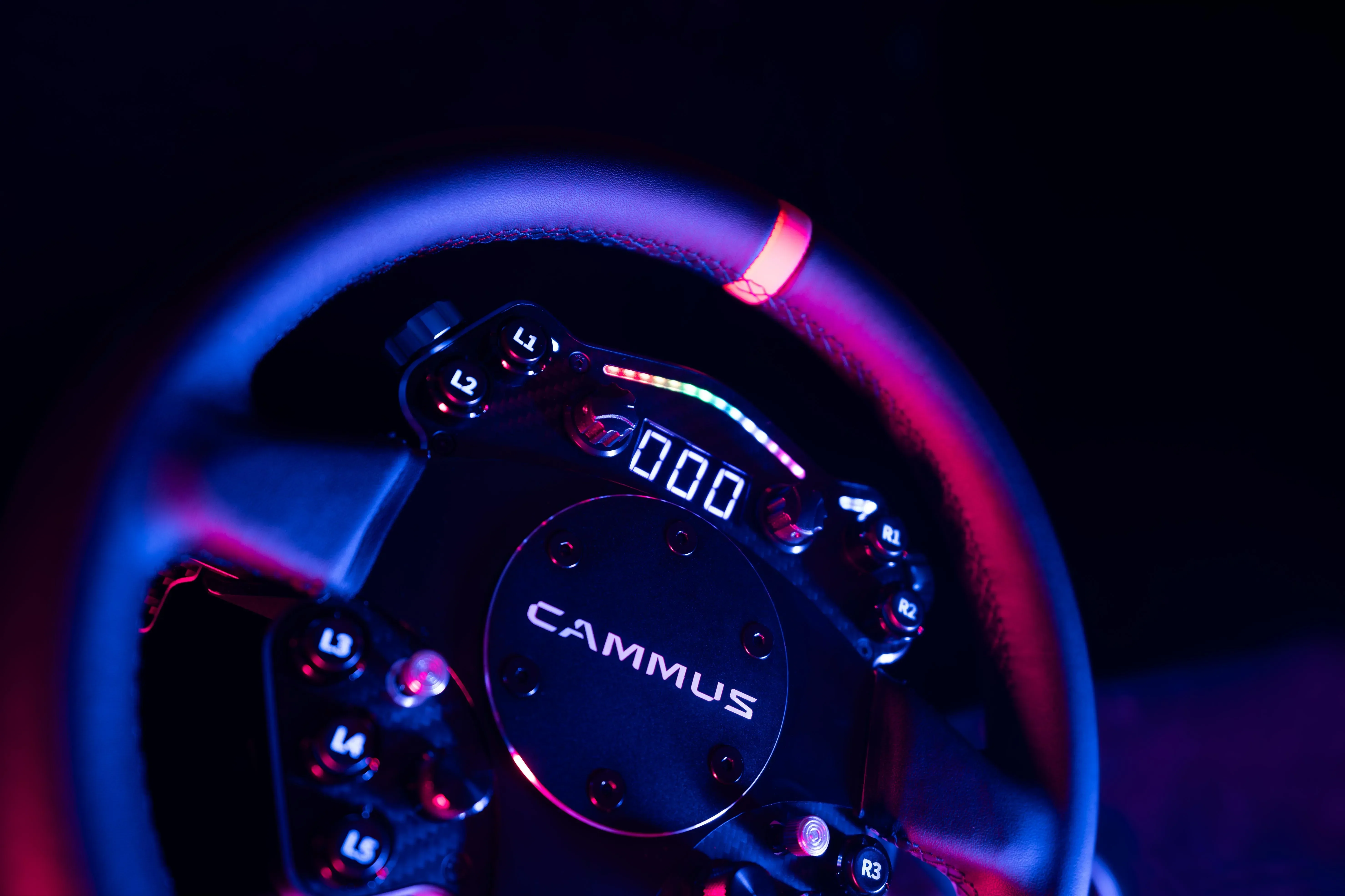 CAMMUS C12 Drive langsung 12nm Base Racing, Simulator kemudi roda game dan pedal kopling