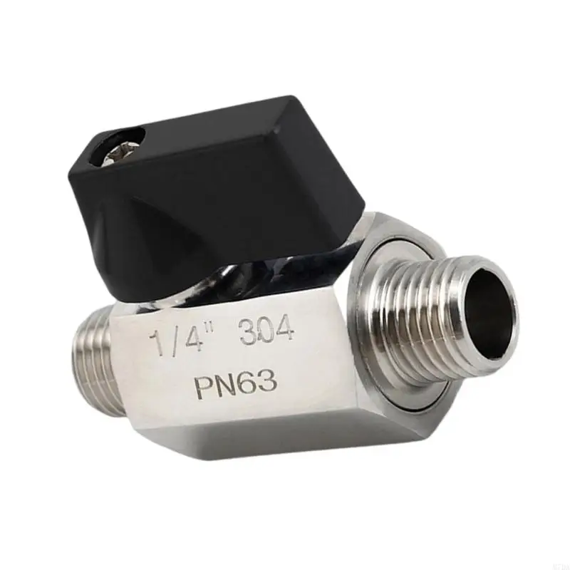 

M7DA 304 Mini Ball Clapes из нержавеющей стали 1/4 -дюймовый NPT резьба подходит для сантехники и газовых систем.