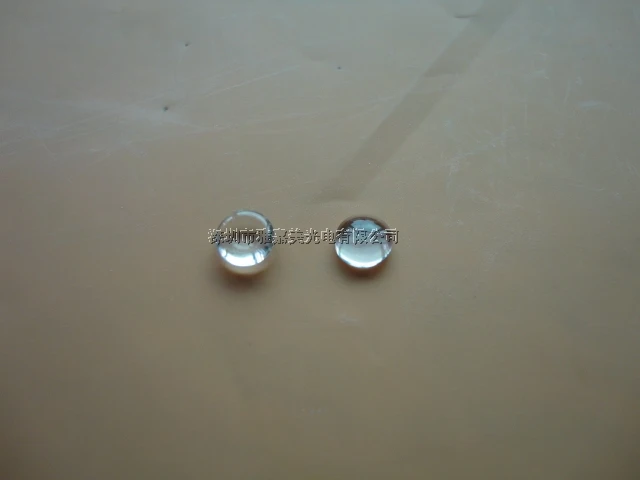 เลนส์กระจกออพติคอลไม่มีขอบเส้นผ่านศูนย์กลาง4มม. ถึง19.3มม. เลนส์เลนส์นูนแบนโฟกัสที่ปรับได้เลนส์เลนส์นูน LED