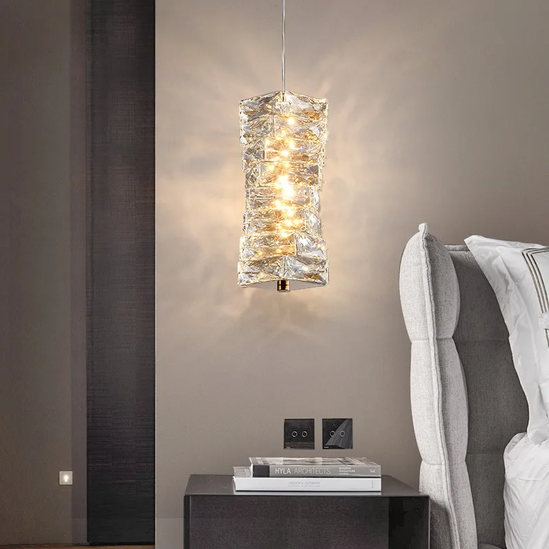 Imagem -05 - Modern Crystal Strip Led Teto Lustre Sala de Estar Indoor Chandelier Home Wall Lamp Art Design Luxo