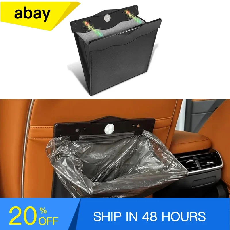 

Автомобильный мусорный бак, подходящий для Xpeng G9 2022-2025, специальный автомобильный мешок для мусора на заднем сиденье, аксессуары для салона автомобиля