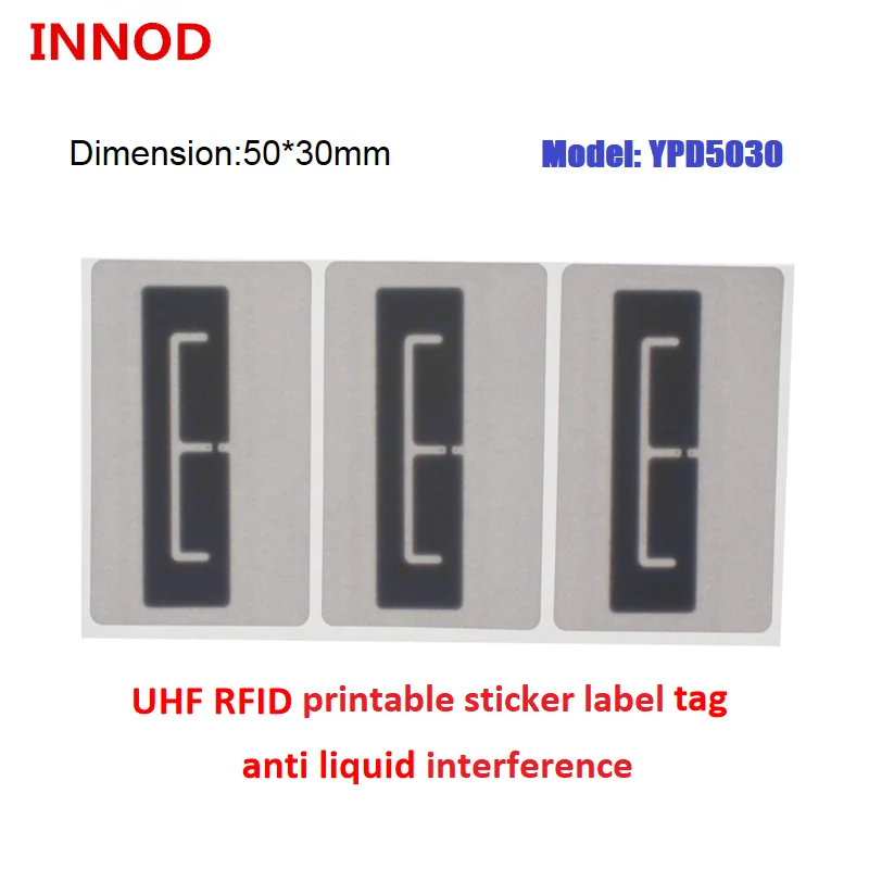 10pcs RFID Tag UHF Passive Liquid Anti Interference Tag Tag for Retail Tracking Medical Managment