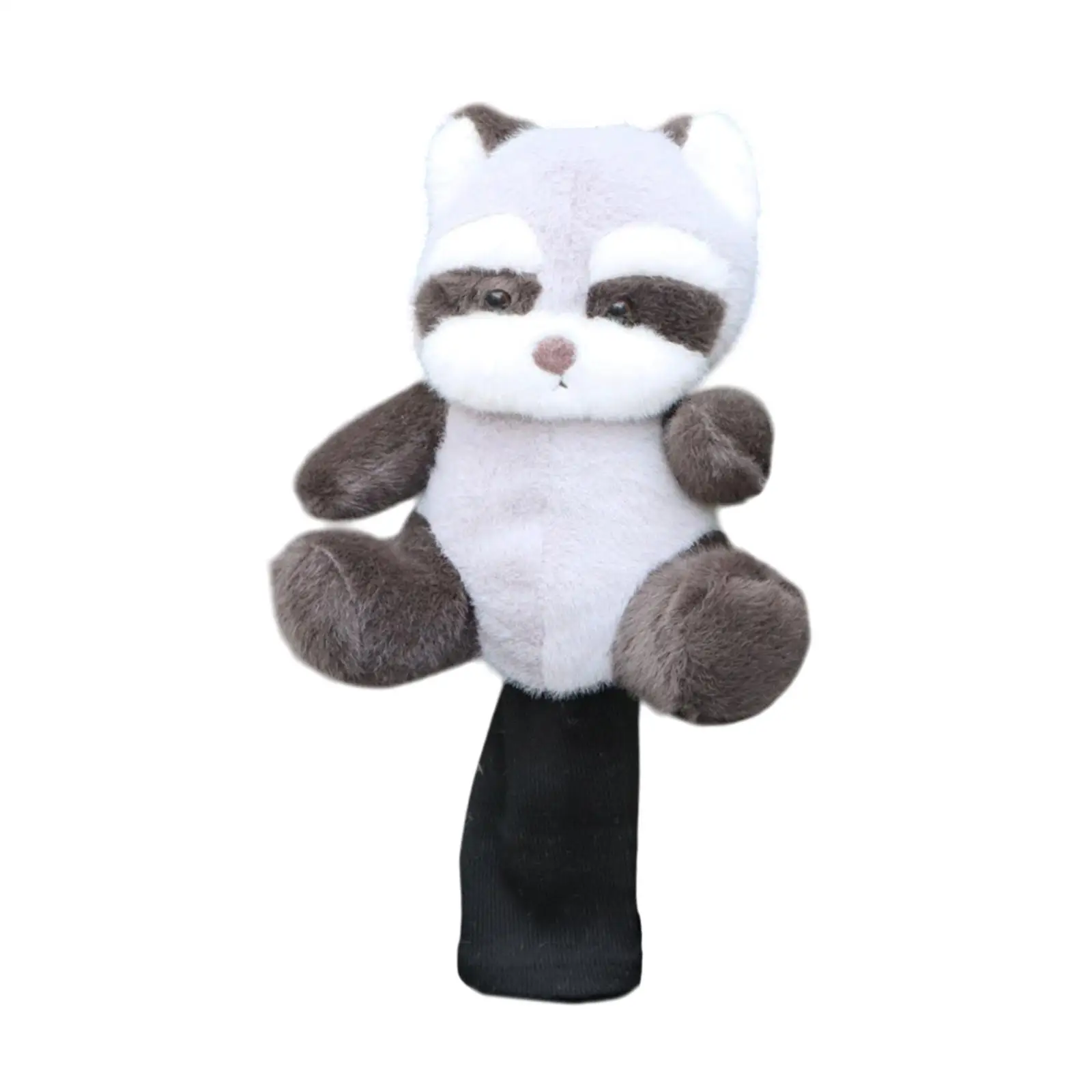 

Knitted Plush Bear Golf Headcover Wood Club Sleeve Universal Fit Golf Cover for Fairway Clubs Golfer Gift Protective Accessory