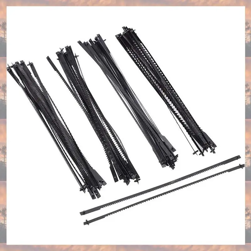 2025 Trend 5 Inch Pinned Scroll Saw Blades TPI 10/15/18/24 Tools Accessories For Woodworking For DIY