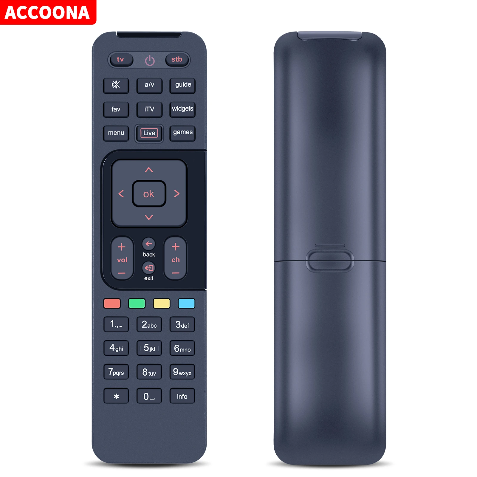 กล่องทีวีตั้งด้านบน RC2263806รีโมทคอนโทรล/03สำหรับ airtel DTH