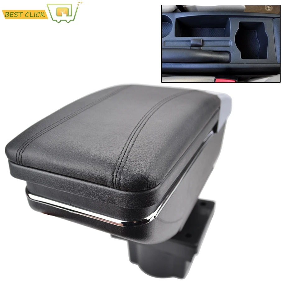 

Car Arm Rest Rotatable For Skoda Yeti 2009-On / Octavia Mk2 2 2005-2012 A5 Centre Console Storage Box Armrest 2006 2007 2008