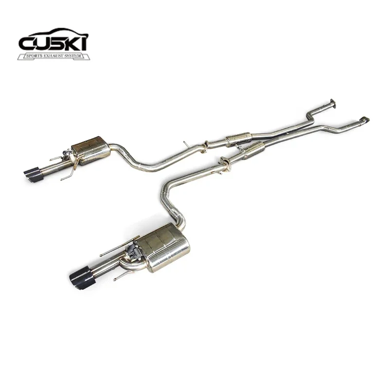 Stainless Steel Automotive Exhaust Parts fit Lexus RC350 3.5l 2014-2021 tuning performance Exhaust pipe Exhaust Modification