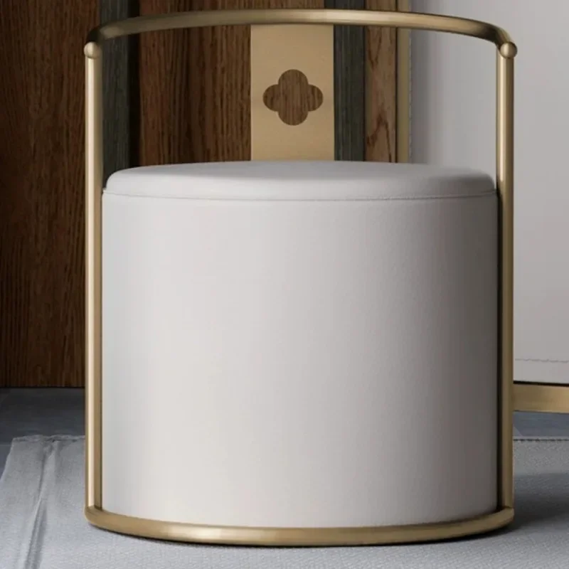 Light luxury high-end makeup home living room coffee table stool light luxury bedroom dresser tea table guest chair