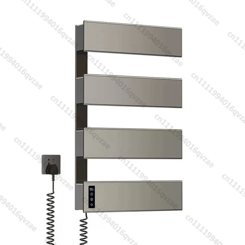 Household Bathroom Intelligent Constant Temperature Electric Towel Rack Large Panel Regular Drying Towel Bar