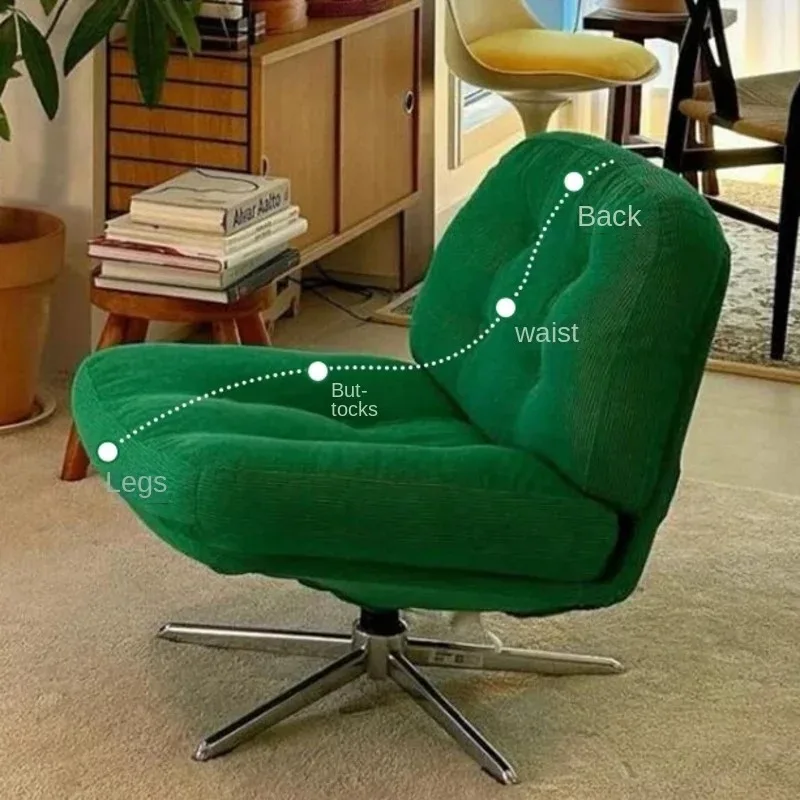 Reclining Sofa Chair Swivel Adjustable Living Room Office Bedroom Single Seat Home Furniture Decor Accessory
