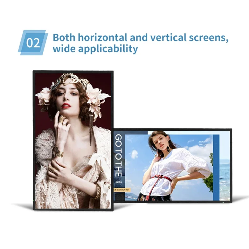 32 "42" 49 "55" 65 "inch wall-mounted digital flat LCD LED panel smart touch screen kiosk display for hotel and advertising