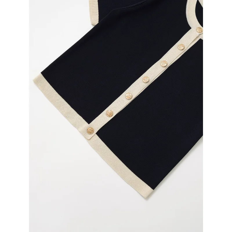 Malhas japonês vintage manga curta fino ajuste botão decoração diário casual trabalho cardigan malhas