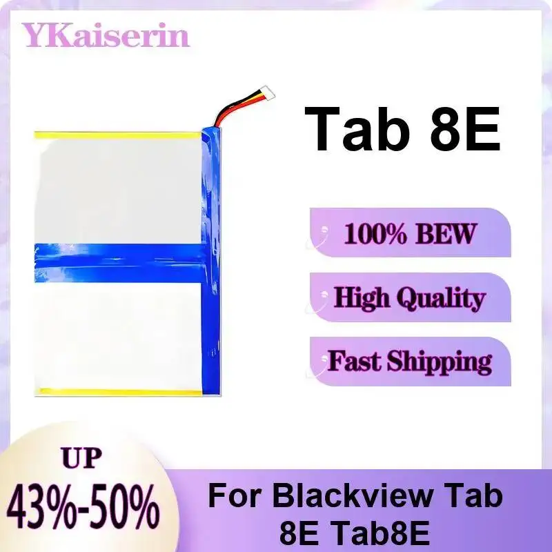 LIU309094PVUTL Li327490HT-A ( Thread Ver. ) 5580-12800mAh For Blackview Tab 8E 6 7 8 9 10.1 11 12 13 15 16 90 Pro Battery