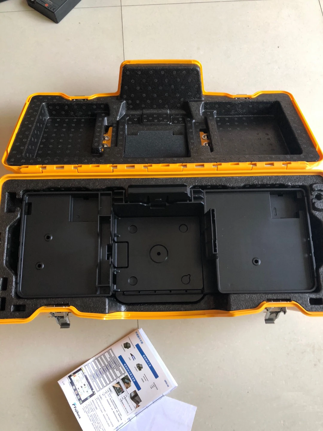 Imagem -02 - Estojo de Transporte do Splicer da Fusão da Fibra Máquina de Soldadura Caixa Plástica Fsm88s 90s 88r 90r 88s Transporte Livre Original