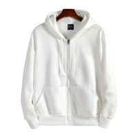 Sweats à capuche zippés pour hommes, sweat à capuche à manches longues, tenue décontractée pour hommes, vêtements de sport à la mode, automne, hiver, nouveau 5