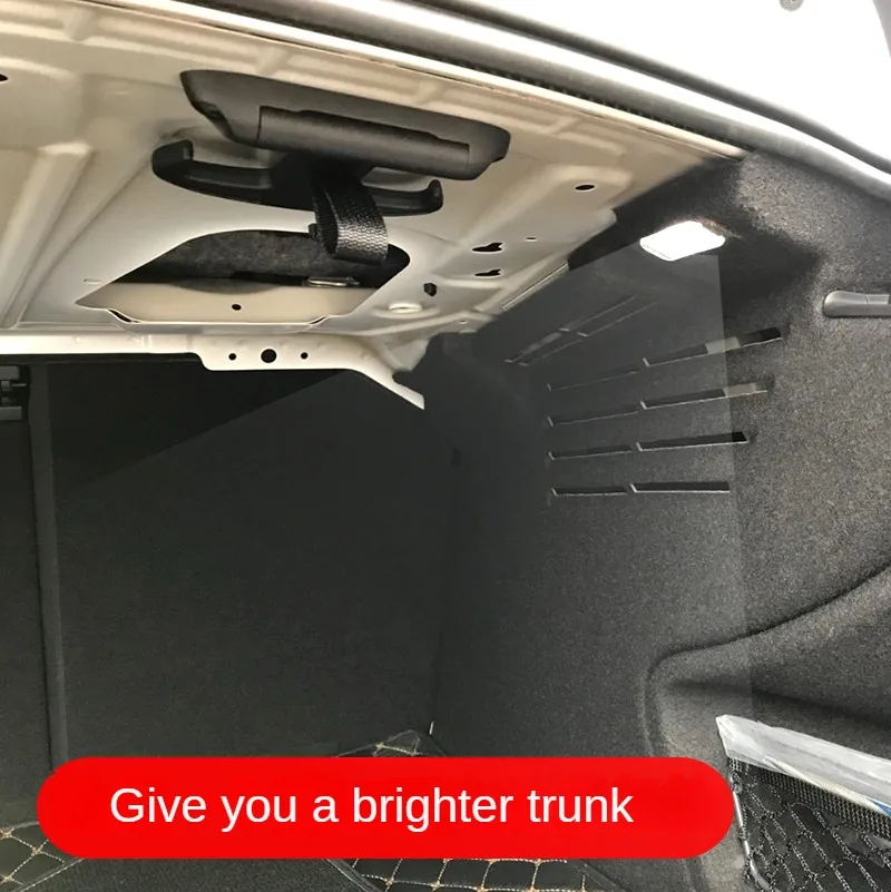 2017-2019 For Audi A4 Trunk Light Glove Box Luggage Compartment Lamp Modification Upgrade