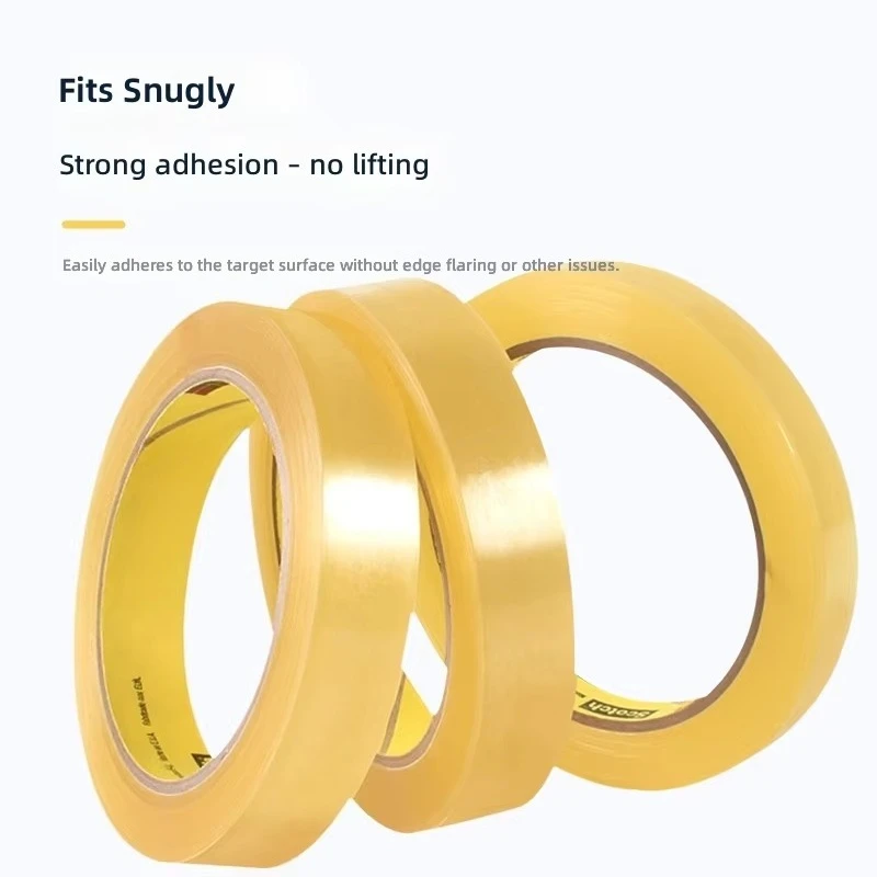 681 Rubber Single Sided Transparent Adhesion-Testing Tape Substitute for 610 for Cross-Hatch Test Tape