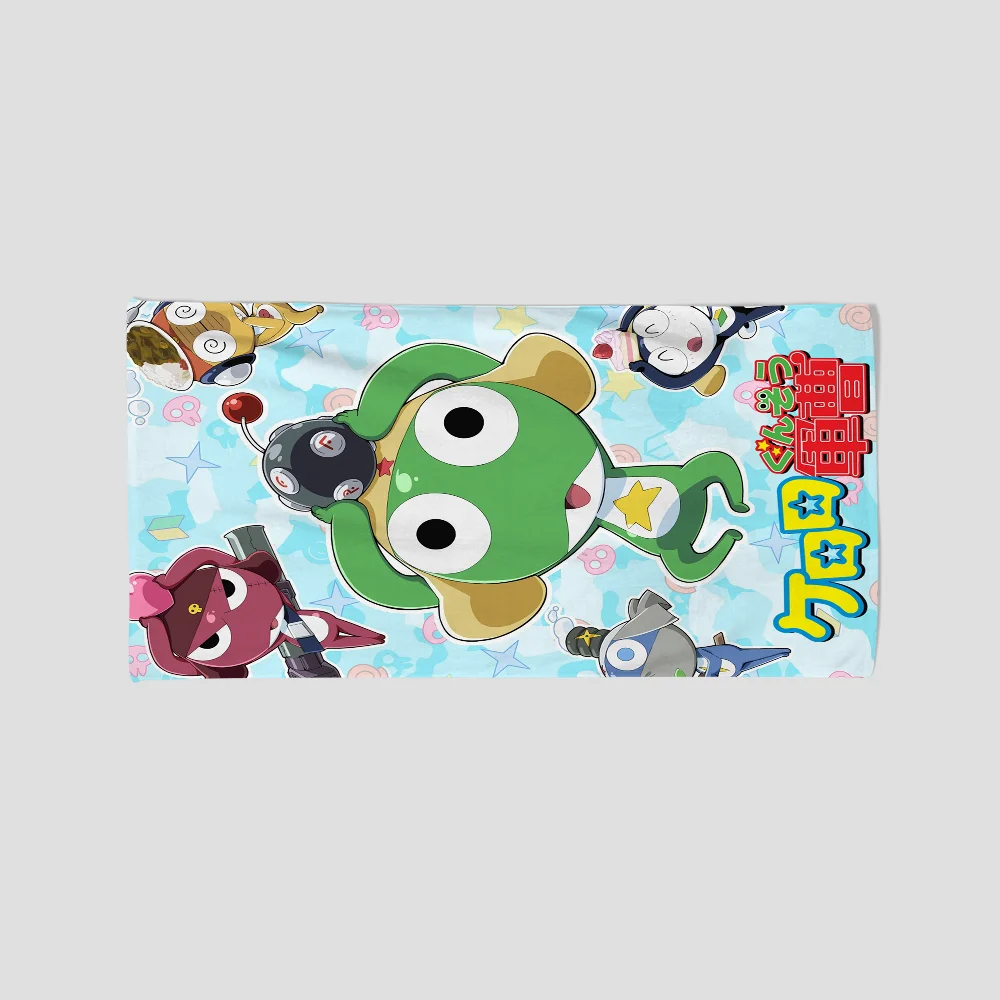 Keroro Gunsou Frog Towel Absorbent Quick dry Soft Yoga Swimming Resort Mountain Climbing Towel beach towel