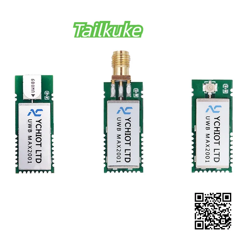 High-power UWB Module UWB Indoor Positioning Long-distance UWB MAX2001 Module Compatible with DWM1000