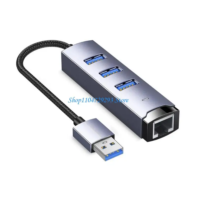 Y2GD USB/Type C إلى Ethernet Adapter USB HUB RJ45 GIGABIT ACCESS 5GBPS
