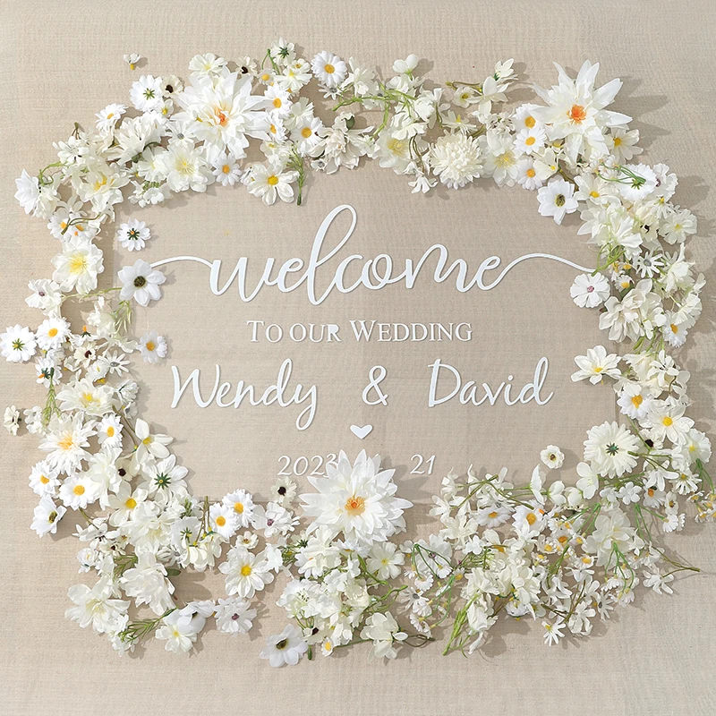 20/50 Stück Künstliche Rosenblüten für Heimdekoration, Gartenornament, DIY, Reinweiß, Hochzeitskleid-Dekor, Outdoor-Zubehör – Detail 1