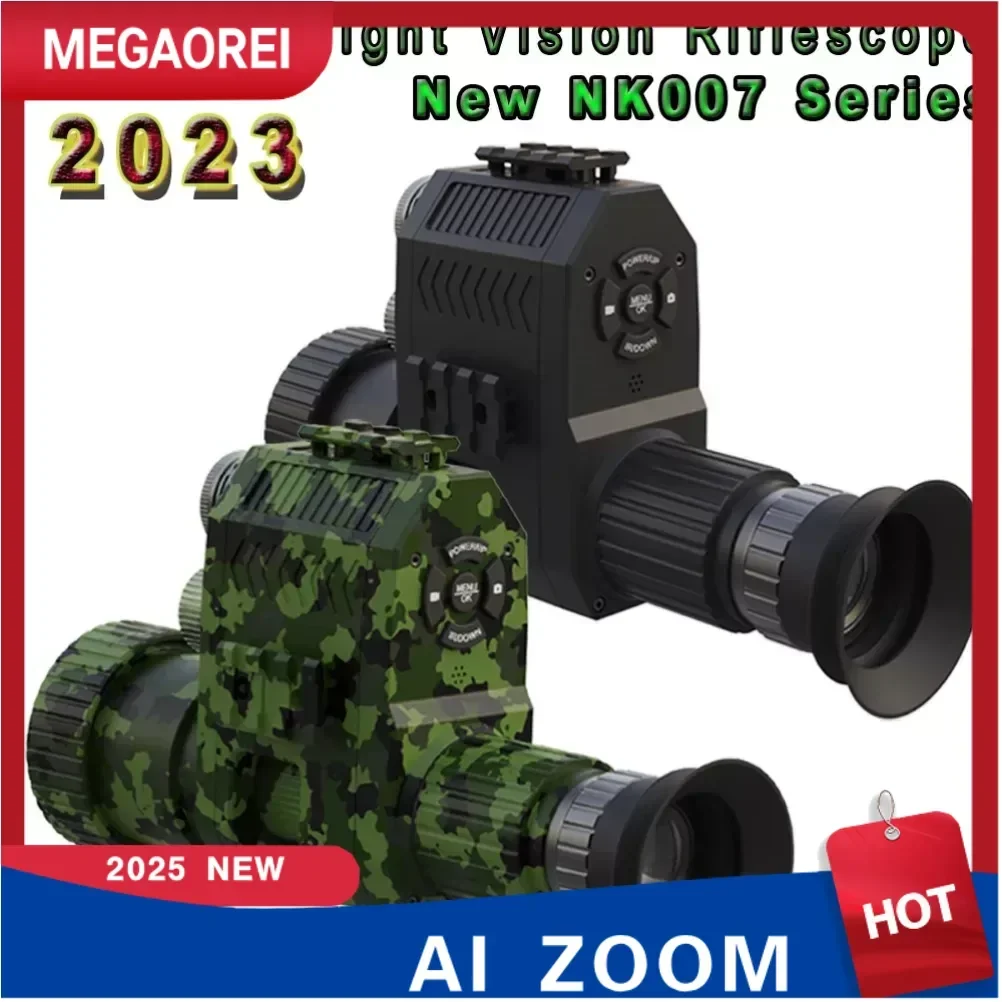 

Megaorei NK007. Visible 400m in darkness. Rechargeable monocular night vision, full HD recording. Ideal for wildlife watching