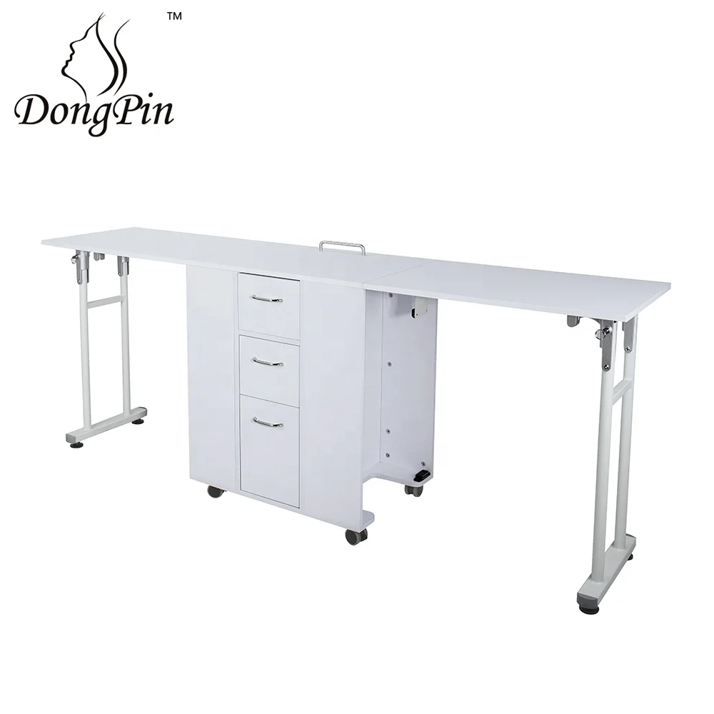 beauty salon folding nail manicure table modern nail table