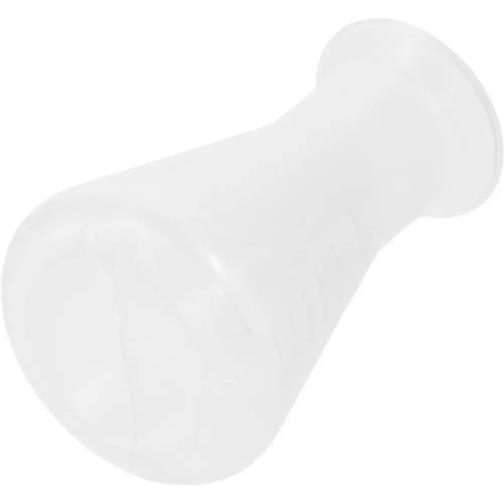 

1/2 шт. 50 мл 100 мл пластиковая колба Эрленмейера полипропиленовая прозрачная колба Эрленмейера образовательный обучающий инструмент лабораторный химический